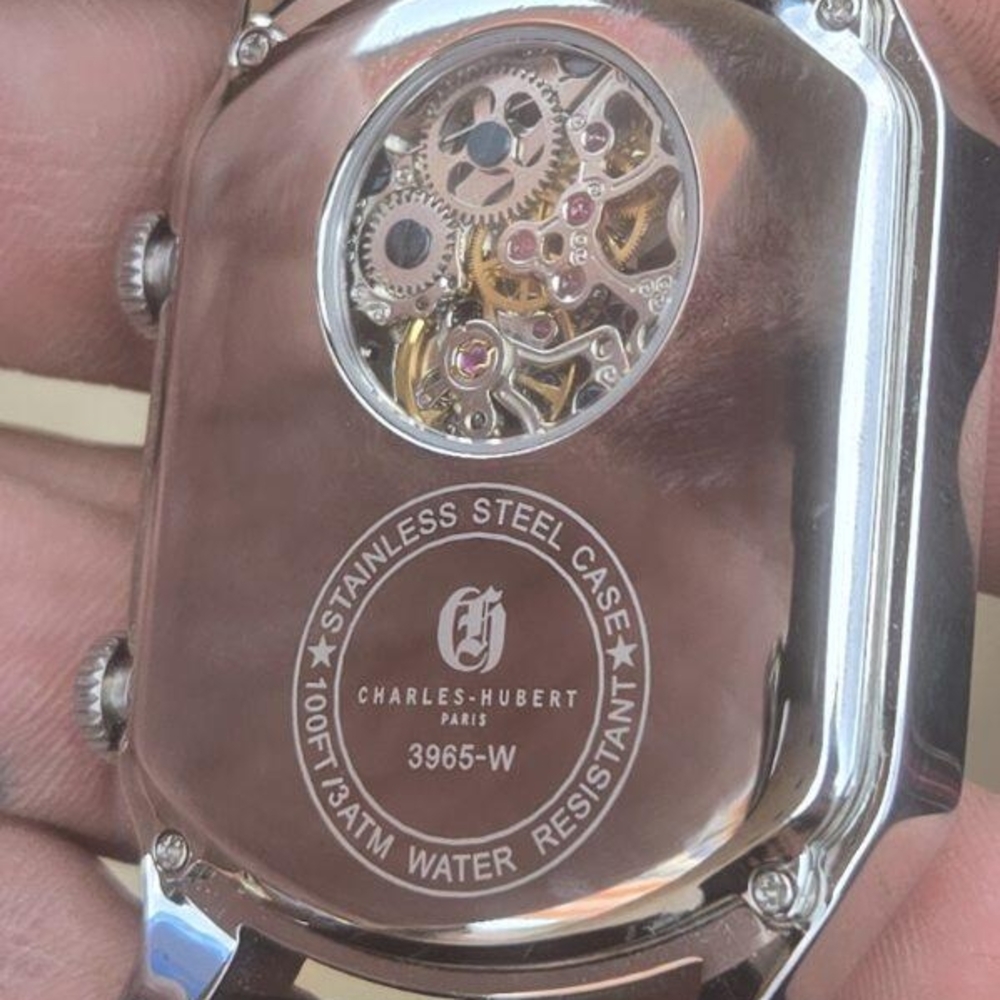 Silver Stainless Steel Watch